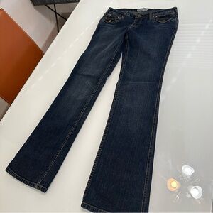 Oxygen Blueprint Blue Jeans Zipper M 30 Inch Waist S20